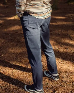 Pants|Best Sellers>Floris van Bommel 365 5 Pocket Pants Deep Navy