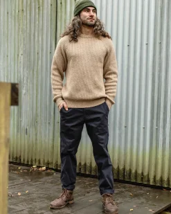 Pants|Best Sellers>Floris van Bommel 365 Organic Cotton Pants Faded Black