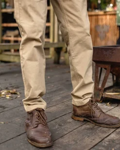 Pants|Best Sellers>Floris van Bommel 365 Organic Cotton Pants Chinchilla Brown