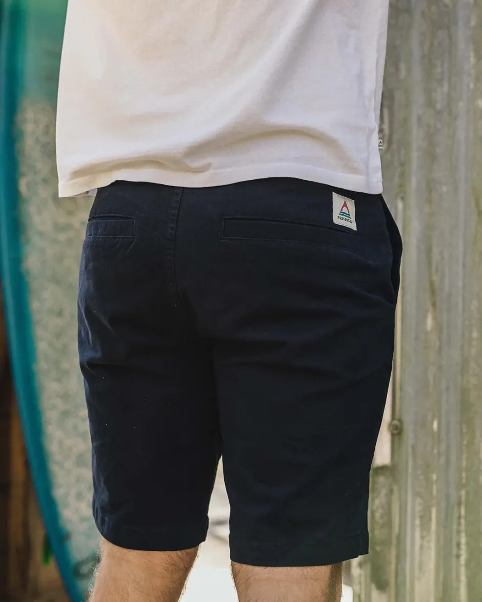 Shorts|Best Sellers>Floris van Bommel 365 Organic Cotton Shorts Deep Navy