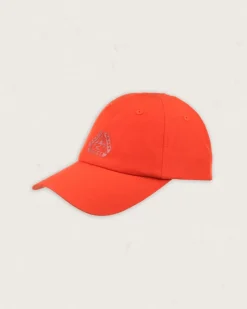 Accessories|Caps & Hats>Passenger Active Organic 6 Panel Cap Warm Orange