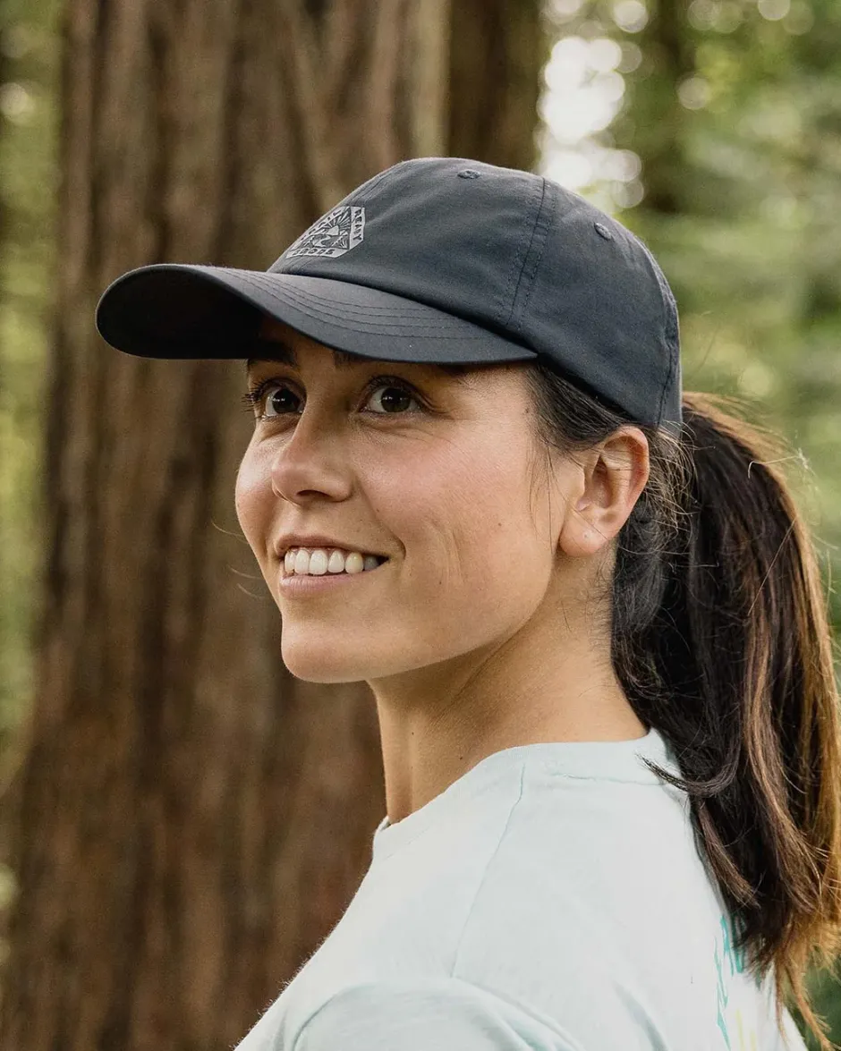 Accessories|Caps & Hats>Passenger Active Organic 6 Panel Cap Black