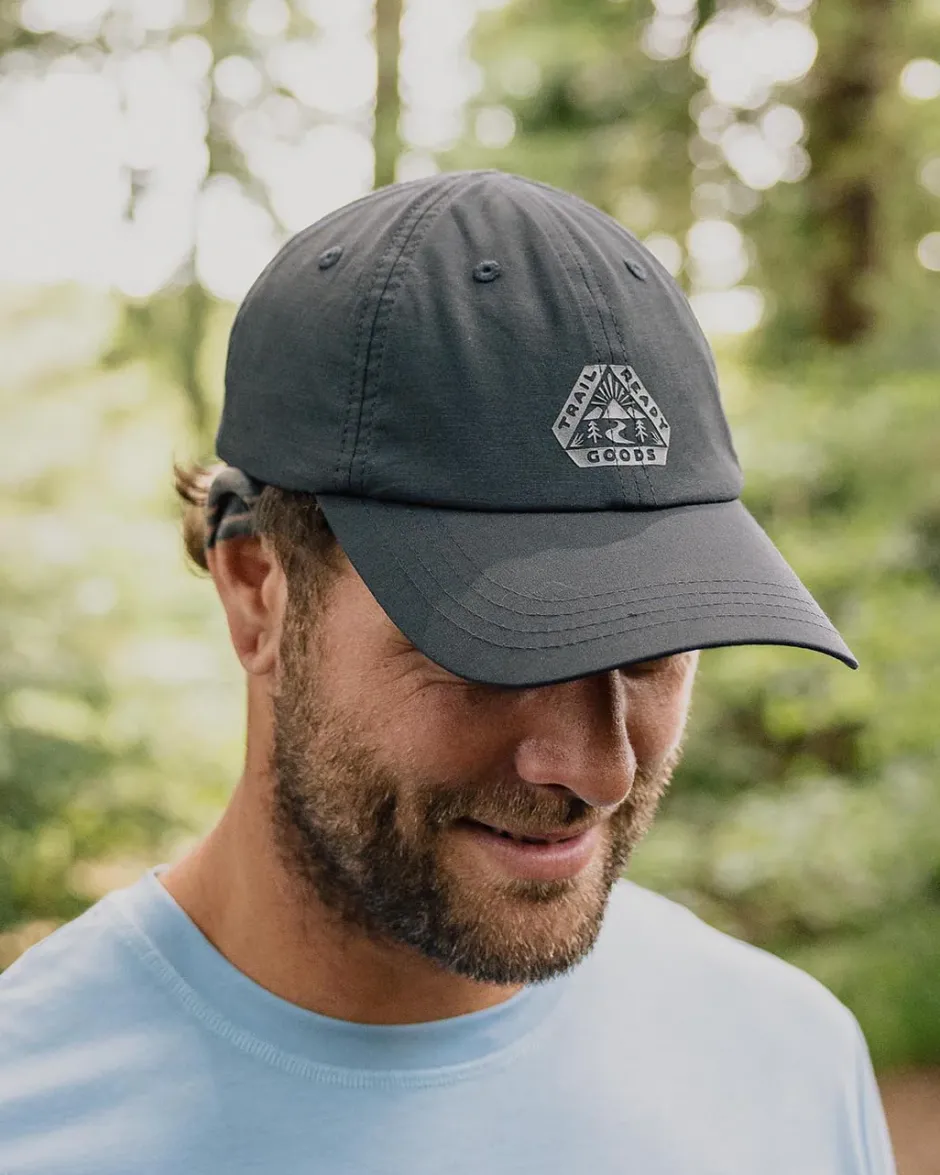 Accessories|Caps & Hats>Passenger Active Organic 6 Panel Cap Black