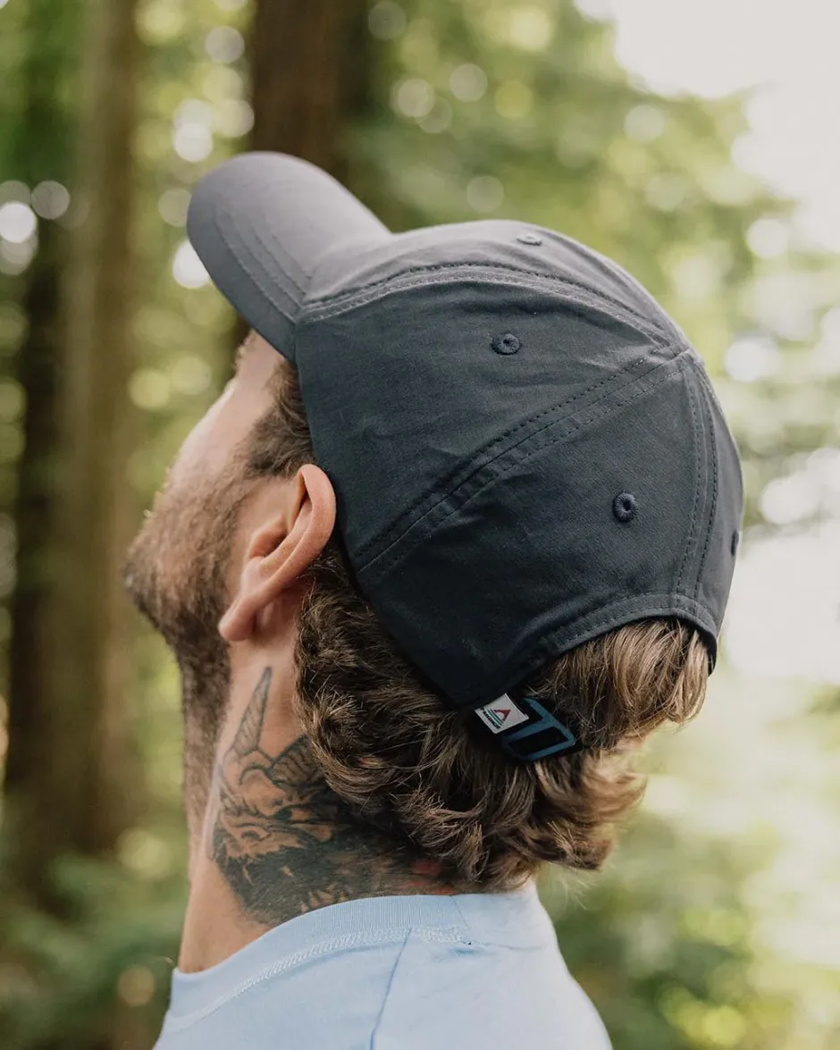 Accessories|Caps & Hats>Passenger Active Organic 6 Panel Cap Black