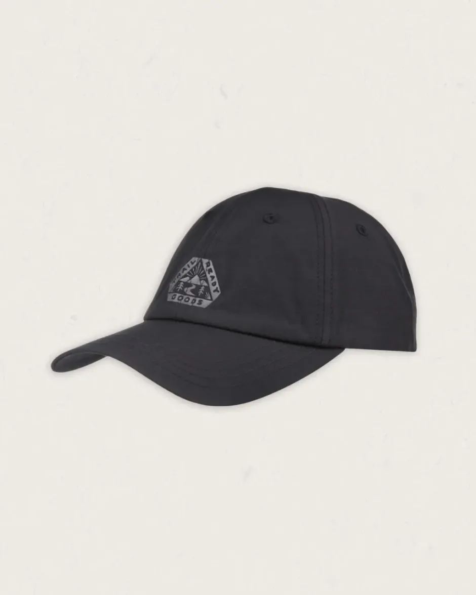 Accessories|Caps & Hats>Passenger Active Organic 6 Panel Cap Black