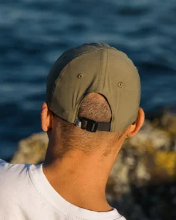 Accessories|Caps & Hats>Passenger Active Recycled 6 Panel Cap Dusty Olive