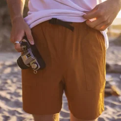 Shorts|Men's Outlet>Floris van Bommel Adventure Organic All Purpose Short Glazed Ginger
