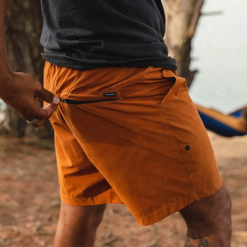 Shorts|Men's Outlet>Floris van Bommel Adventure Organic All Purpose Short Glazed Ginger