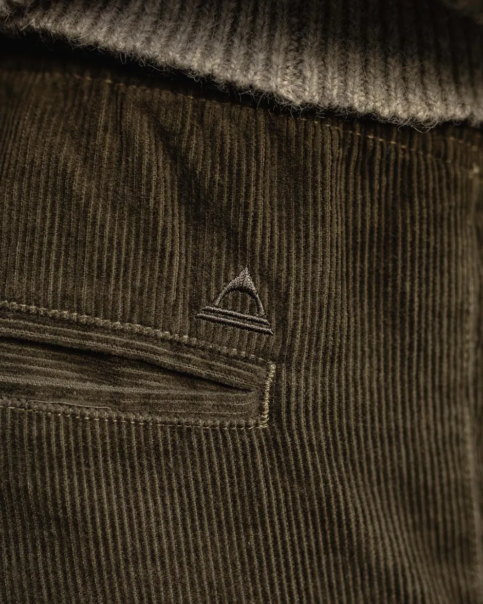 Pants|Best Sellers>Floris van Bommel Adventurer Cord Pants Dusty Olive