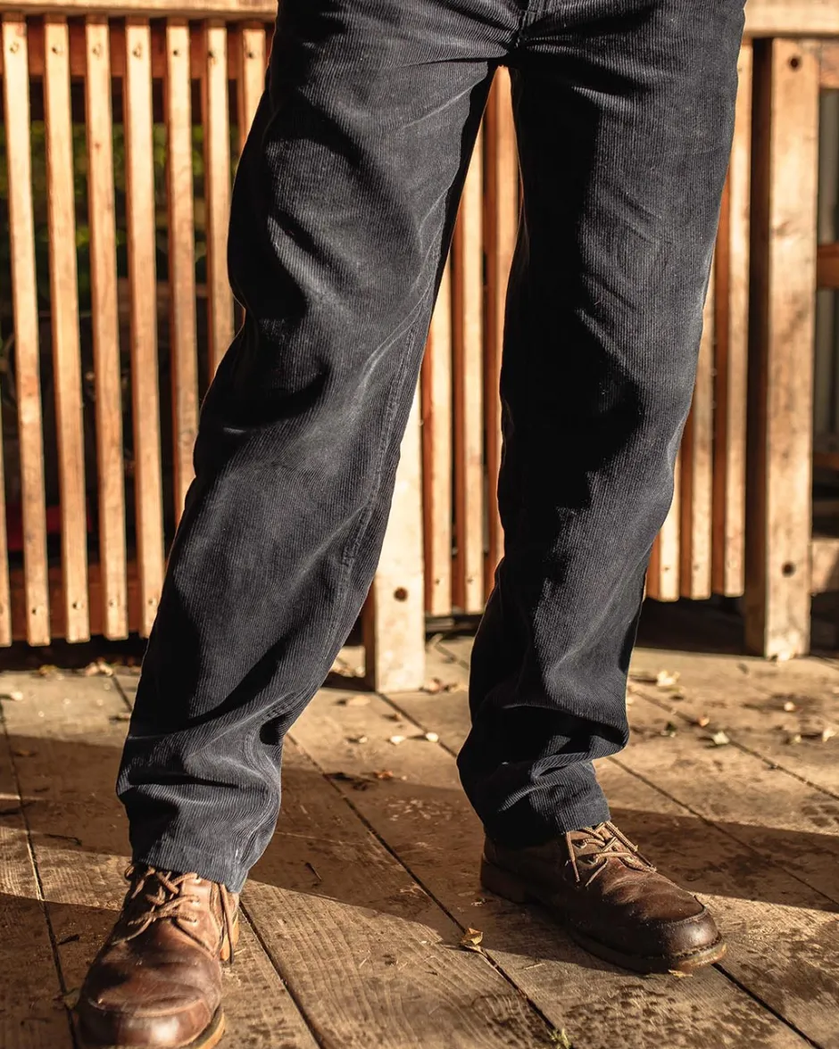 Pants|Best Sellers>Floris van Bommel Adventurer Cord Pants Deep Navy