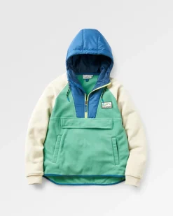 Fleece|Fleece>Passenger Alexander Recycled Polar Hooded Fleece Green Spruce