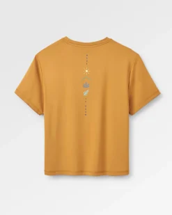 Tops & T-Shirts|Activewear>Passenger Align Active Recycled T-Shirt Dusty Ochre