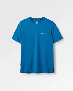 T-Shirts & Tank Tops|Activewear>Passenger All Day Active Recycled T-Shirt Blue Steel