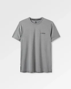 T-Shirts & Tank Tops|Activewear>Passenger All Day Active Recycled T-Shirt Marl Grey Marl