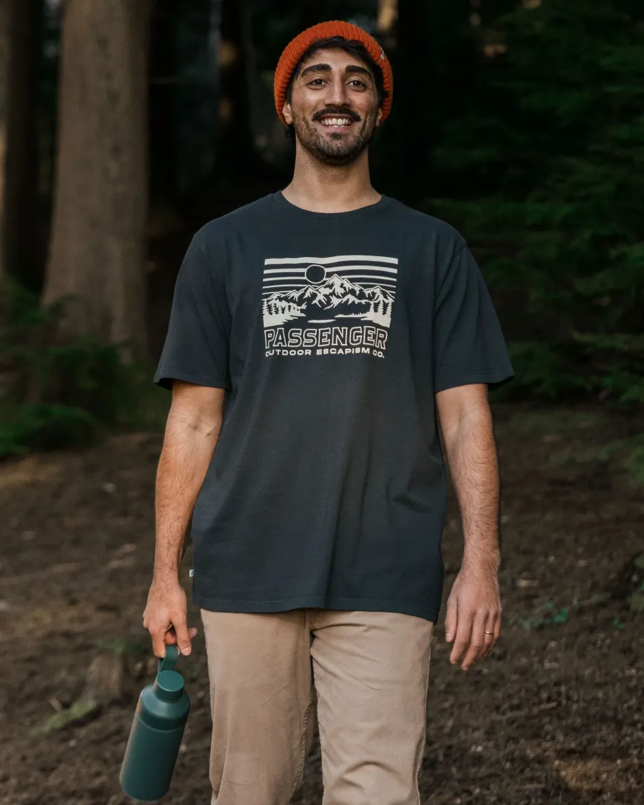 T-Shirts & Tank Tops>Passenger Alp Recycled Cotton T-Shirt Black