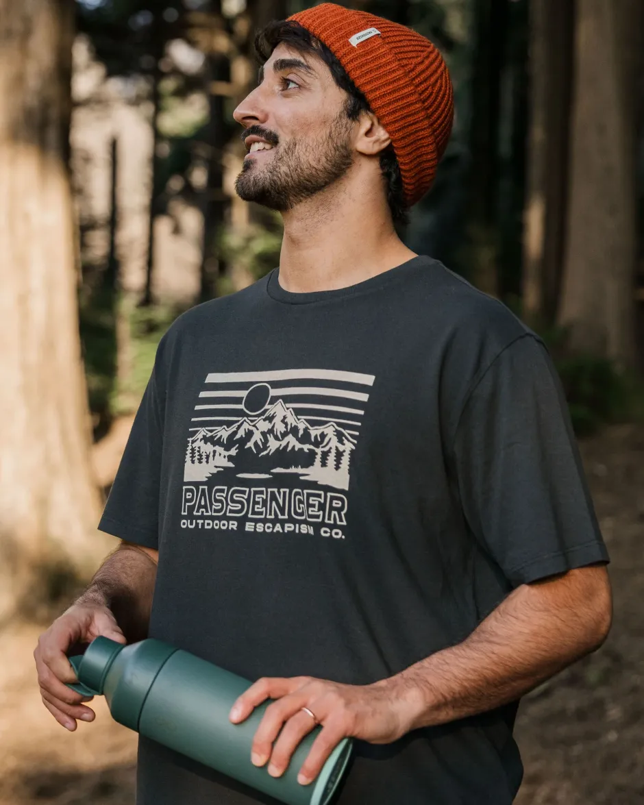 T-Shirts & Tank Tops>Passenger Alp Recycled Cotton T-Shirt Black