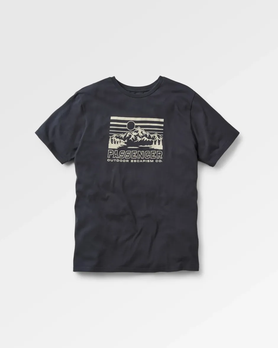 T-Shirts & Tank Tops>Passenger Alp Recycled Cotton T-Shirt Black
