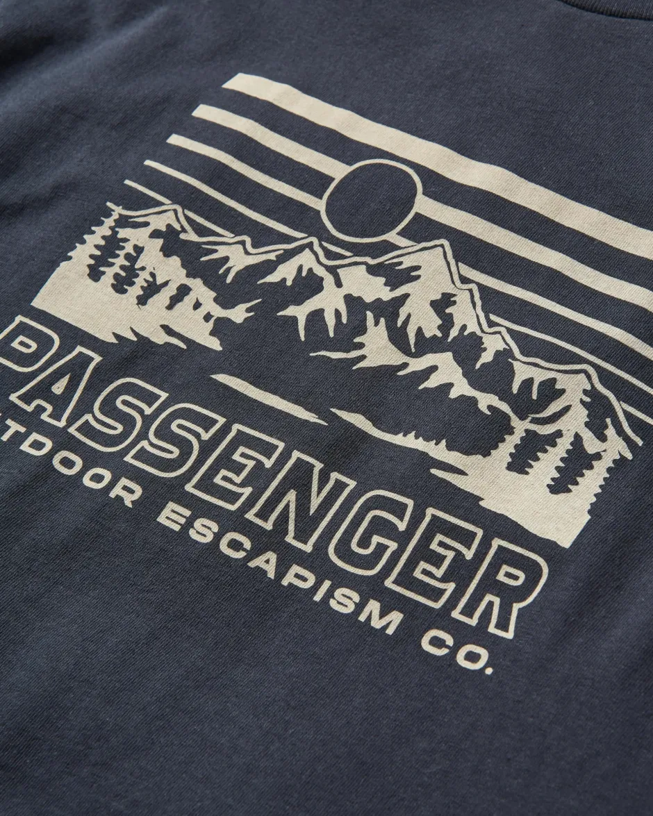 T-Shirts & Tank Tops>Passenger Alp Recycled Cotton T-Shirt Black