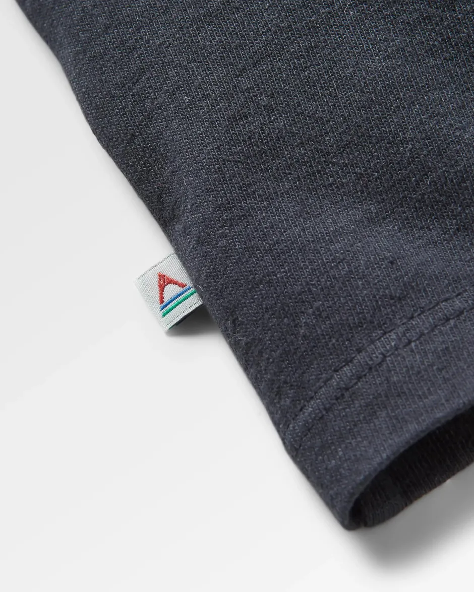 T-Shirts & Tank Tops>Passenger Alp Recycled Cotton T-Shirt Black