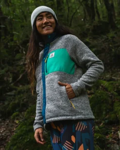 Fleece|Fleece>Passenger Amber Recycled Polartec® Fleece Grey Marl
