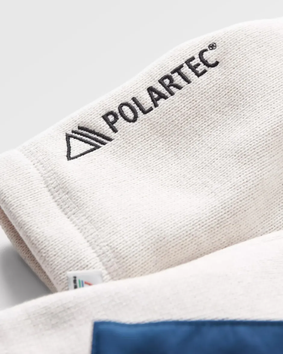 Fleece|Fleece>Passenger Amber Recycled Polartec® Fleece Vintage White
