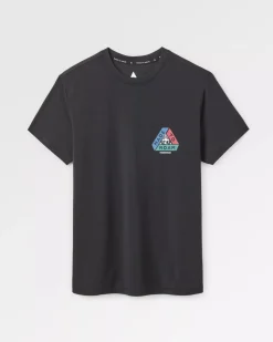 Tops & T-Shirts|Activewear>Passenger Aurora Recycled Active T-Shirt Black