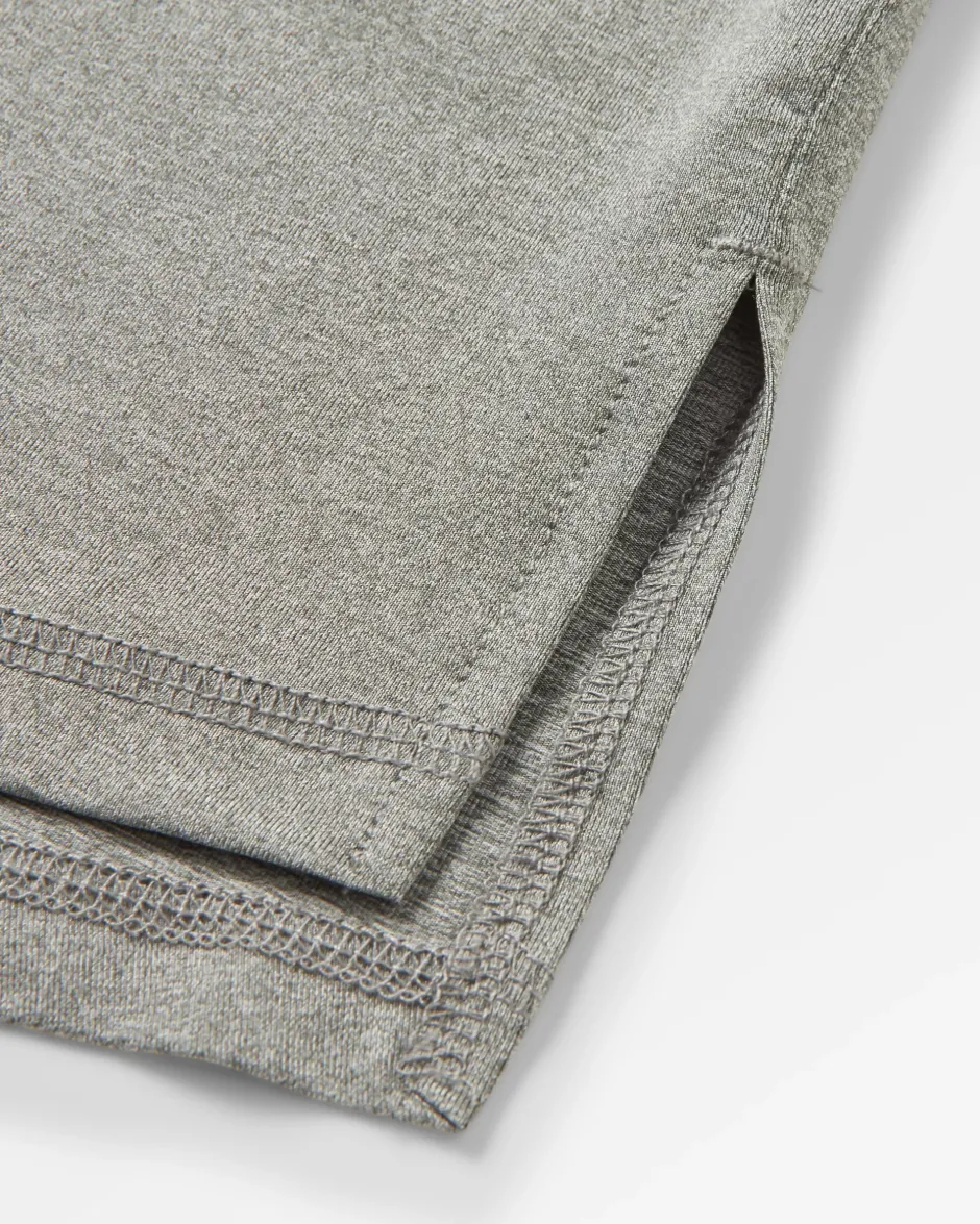 Tops & T-Shirts|Activewear>Passenger Aurora Recycled Active T-Shirt Grey Marl