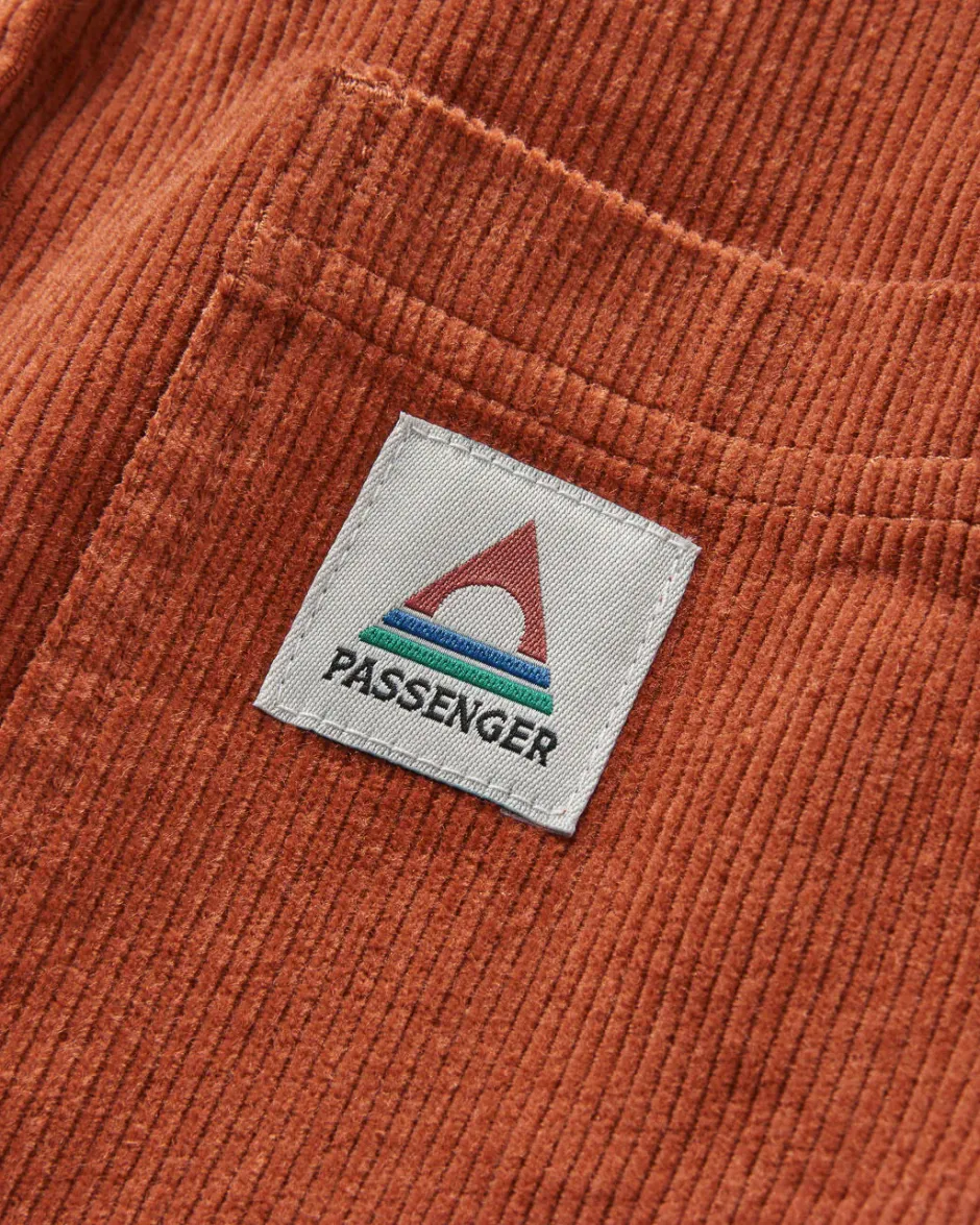 Shirts|Men's Outlet>Passenger Backcountry Cord Shirt Baked Clay