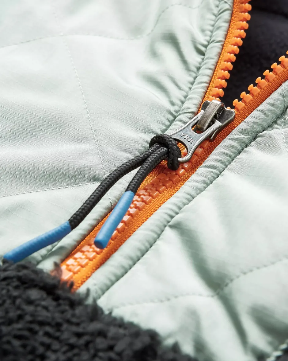 Women's Outlet|Women's>Passenger Beaumont Recycled Sherpa Hooded Fleece Black
