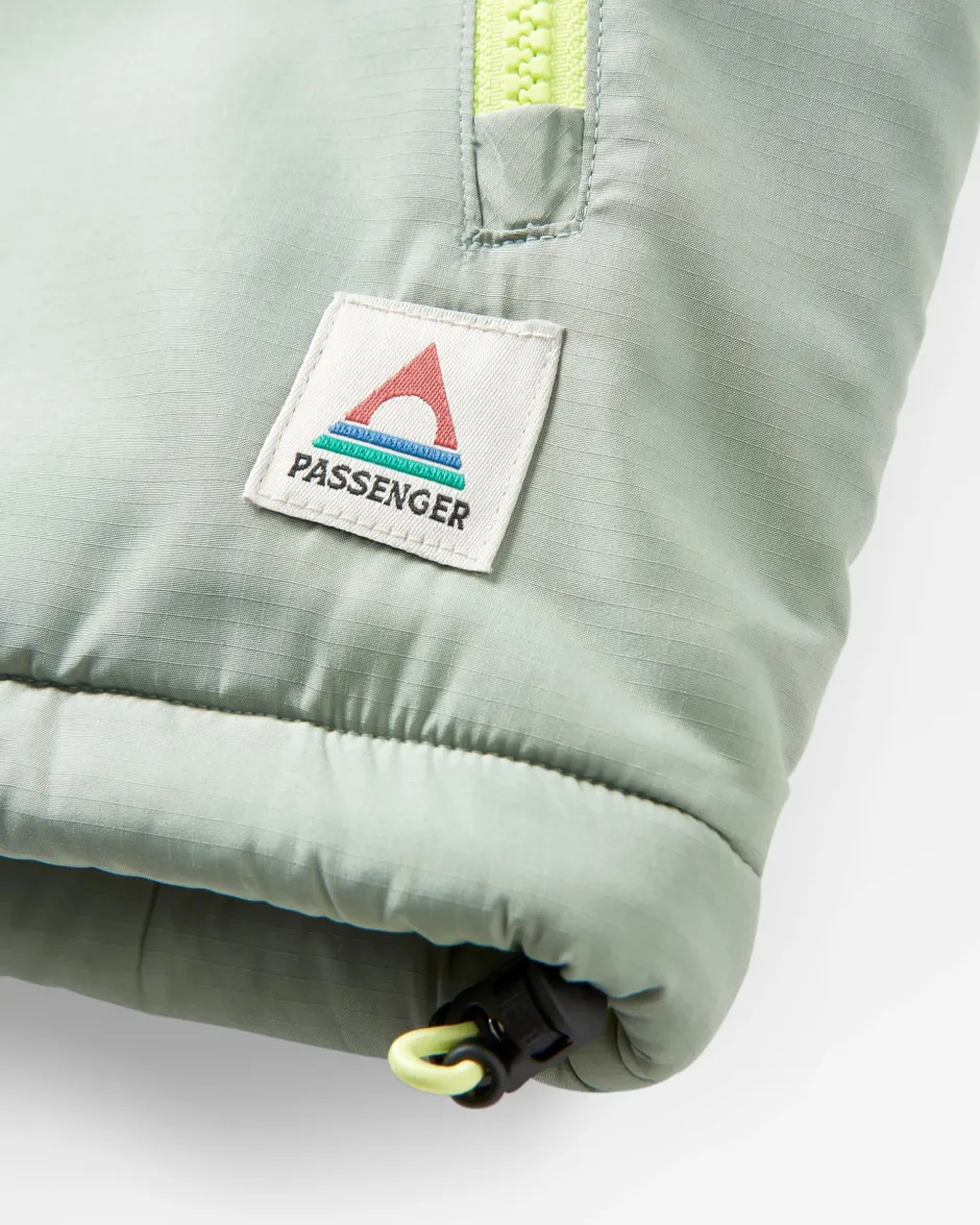 Fleece|Fleece>Passenger Beebalm Recycled Sherpa Fleece Vest Pistachio