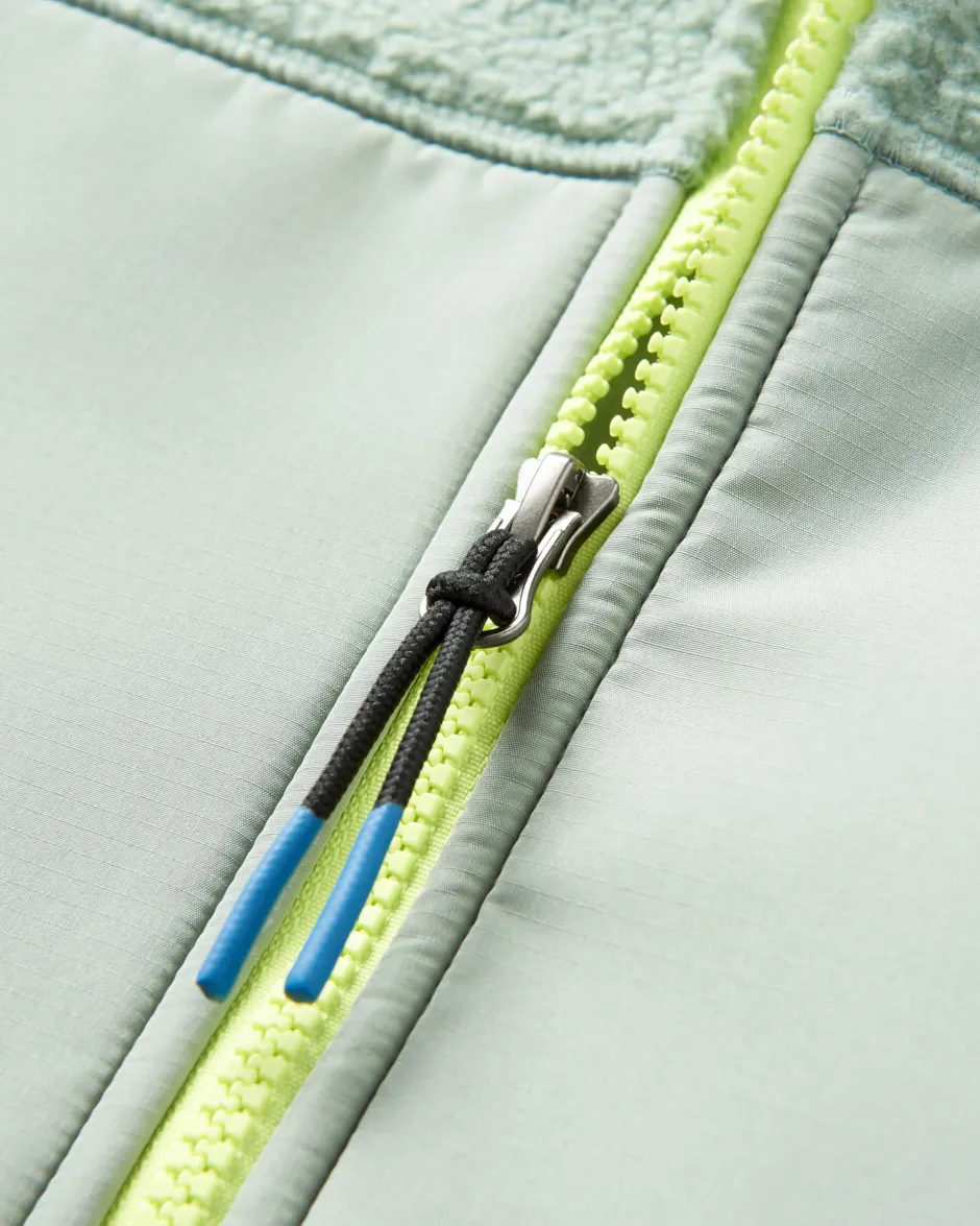 Fleece|Fleece>Passenger Beebalm Recycled Sherpa Fleece Vest Pistachio