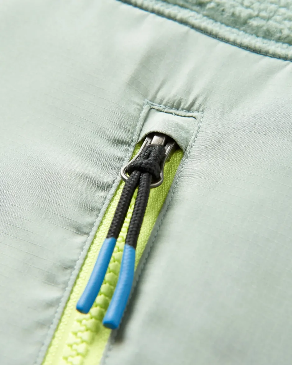 Fleece|Fleece>Passenger Beebalm Recycled Sherpa Fleece Vest Pistachio