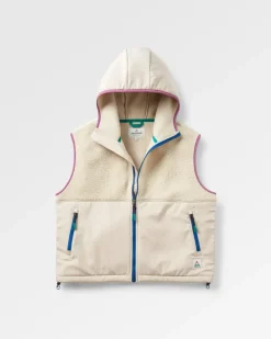 Fleece|Fleece>Passenger Beebalm Recycled Sherpa Fleece Vest Oatmeal