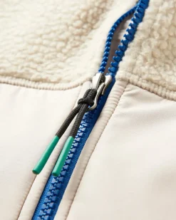 Fleece|Fleece>Passenger Beebalm Recycled Sherpa Fleece Vest Oatmeal