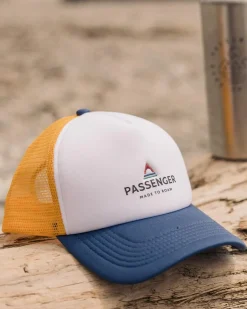 Accessories|Caps & Hats>Floris van Bommel Beechey Snapback Trucker Cap Dark Denim