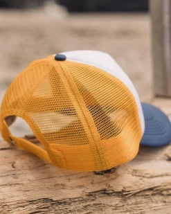Accessories|Caps & Hats>Floris van Bommel Beechey Snapback Trucker Cap Dark Denim
