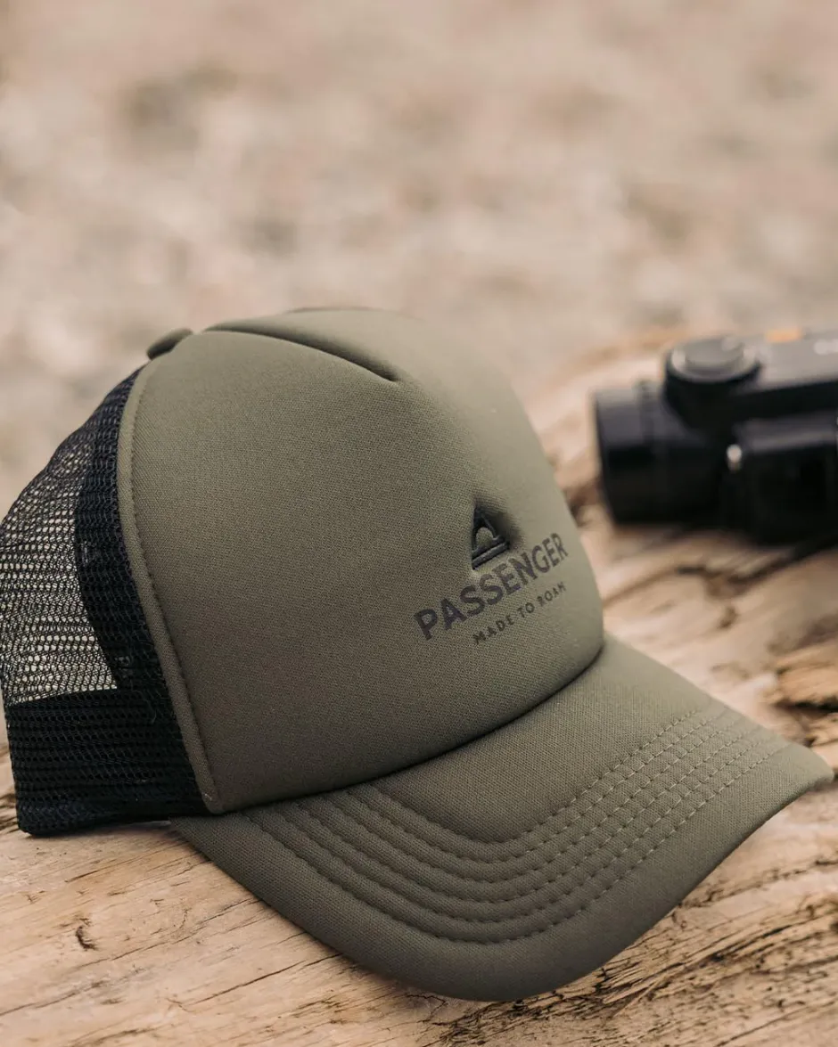Caps & Hats|Caps & Hats>Floris van Bommel Beechey Snapback Trucker Cap Khaki