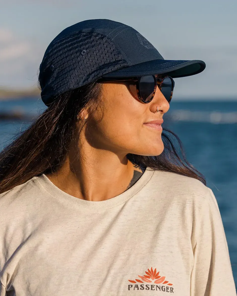 Accessories|Caps & Hats>Passenger Beyond Recycled 5 Panel Cap Deep Navy