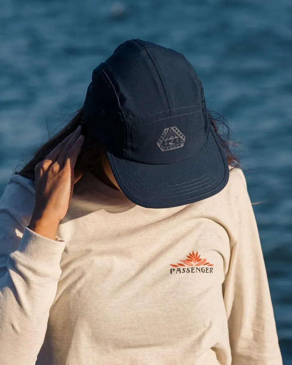 Accessories|Caps & Hats>Passenger Beyond Recycled 5 Panel Cap Deep Navy
