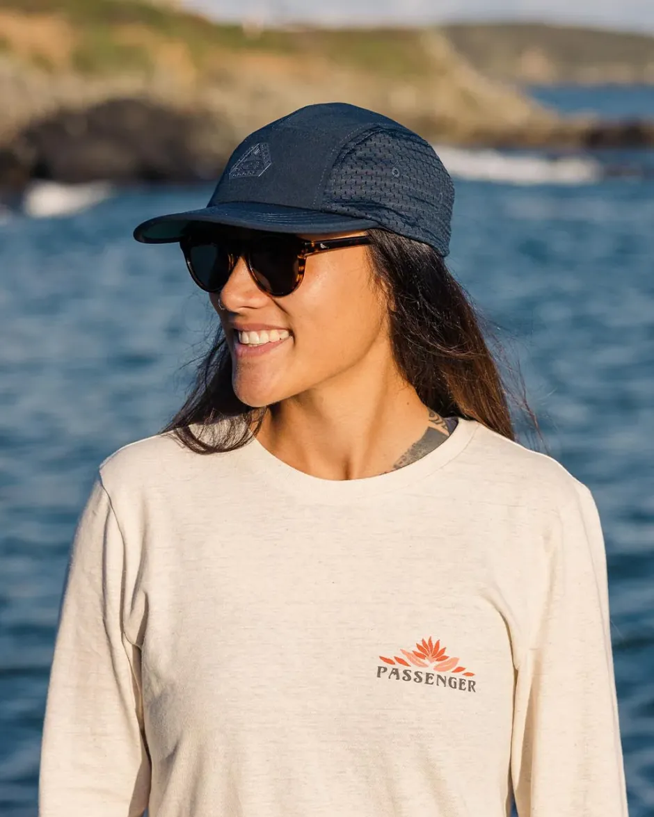 Accessories|Caps & Hats>Passenger Beyond Recycled 5 Panel Cap Deep Navy