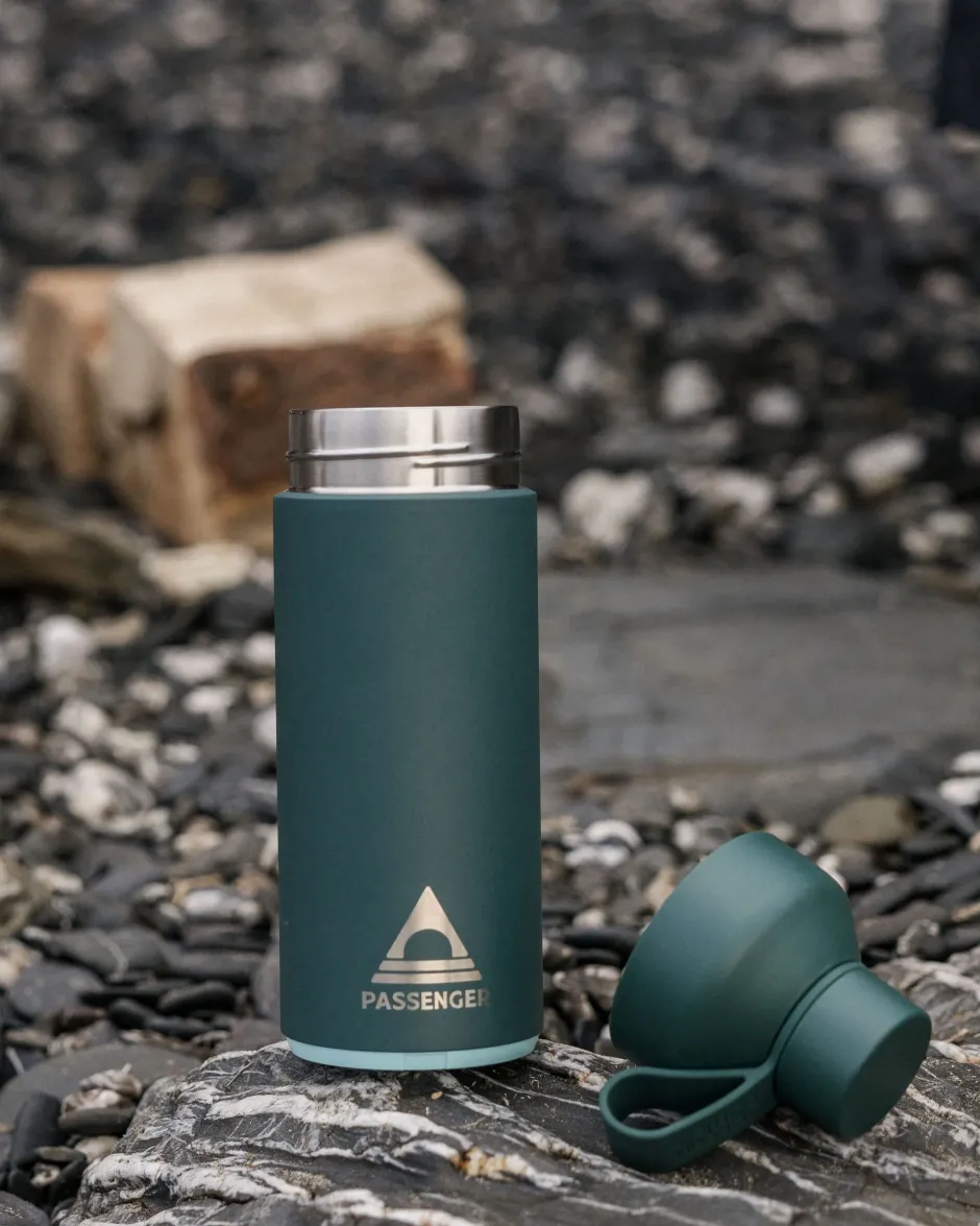 Outdoor Living|Outdoor Living>Floris van Bommel Big Ocean Bottle 1 Litre Passenger Forest Green