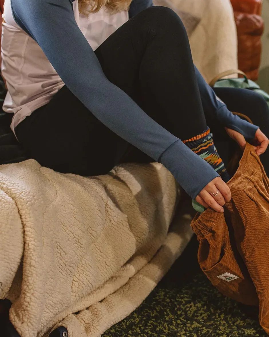 Leggings|Activewear>Passenger Blossom Recycled Base Layer Leggings Deep Navy