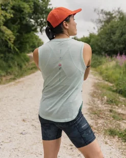 Tank Tops|Tops & T-Shirts>Passenger Blue Bird Recycled Active Tank Top Mint Green