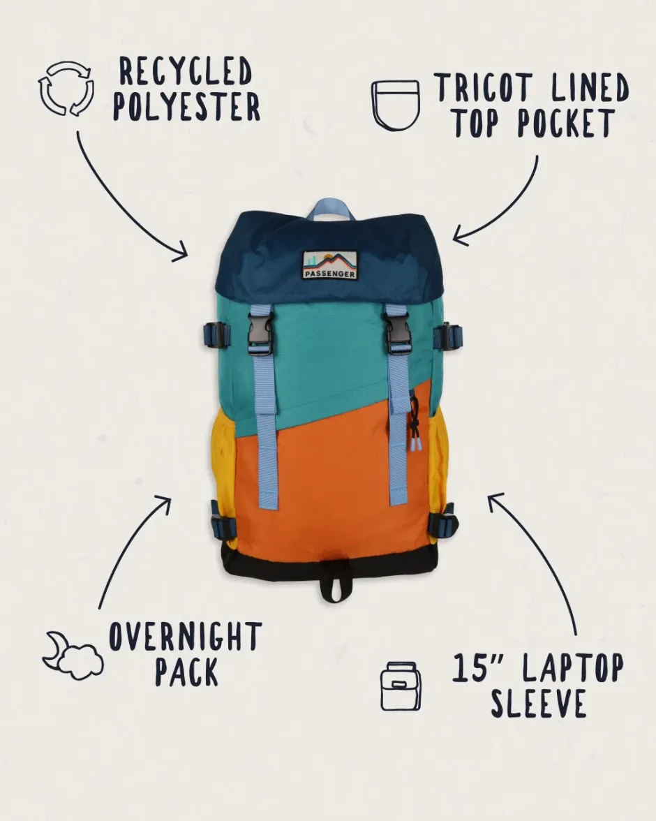 Backpacks & Bags|Backpacks & Bags>Floris van Bommel Boondocker Recycled 26L Backpack Multi Colour