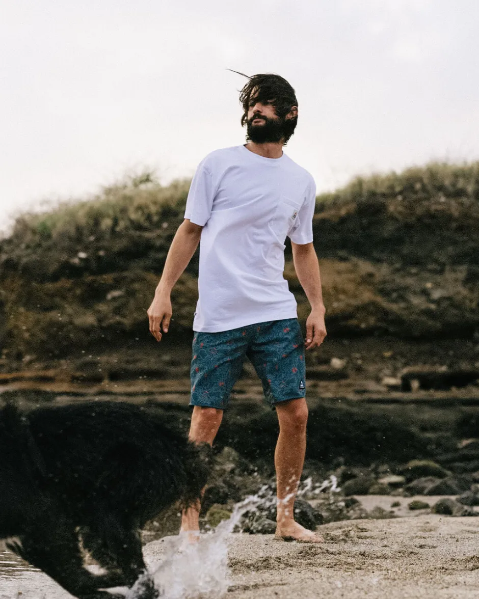 Surf Accessories|Surf Accessories>Floris van Bommel Breaks Recycled Boardshort Mediterranean Map
