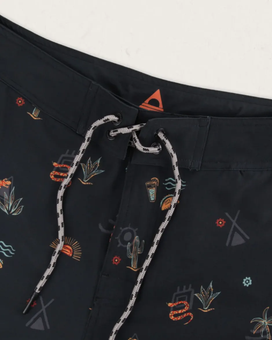 Surf Accessories|Surf Accessories>Floris van Bommel Breaks Recycled Boardshort Taco Time Black