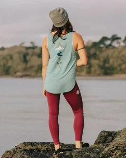 Tank Tops|Tops & T-Shirts>Passenger Breezy Recycled Active Tank Top Porcelain