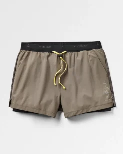 Shorts|Activewear>Passenger Byway Active Recycled Short Dusty Olive