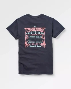 Tops & T-Shirts|Women's Outlet>Passenger Canelazo Recycled Cotton T-Shirt Black