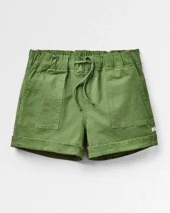 Shorts>Passenger Carriso Organic Cotton Short Vineyard Green